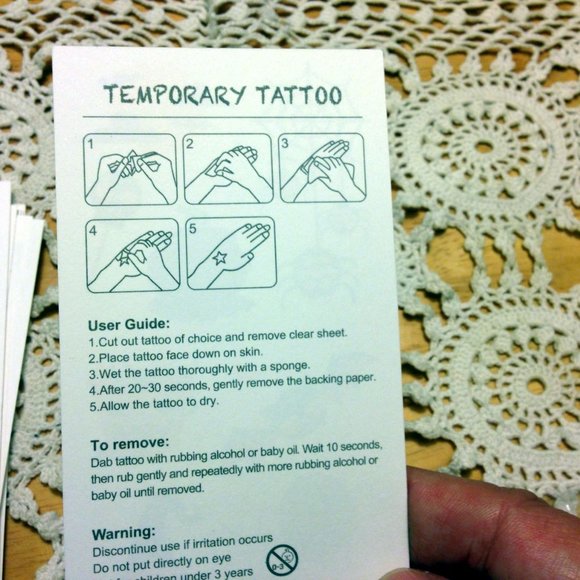 Halloween  and Thanksgiving temporary tattoos - Picture 5 of 5